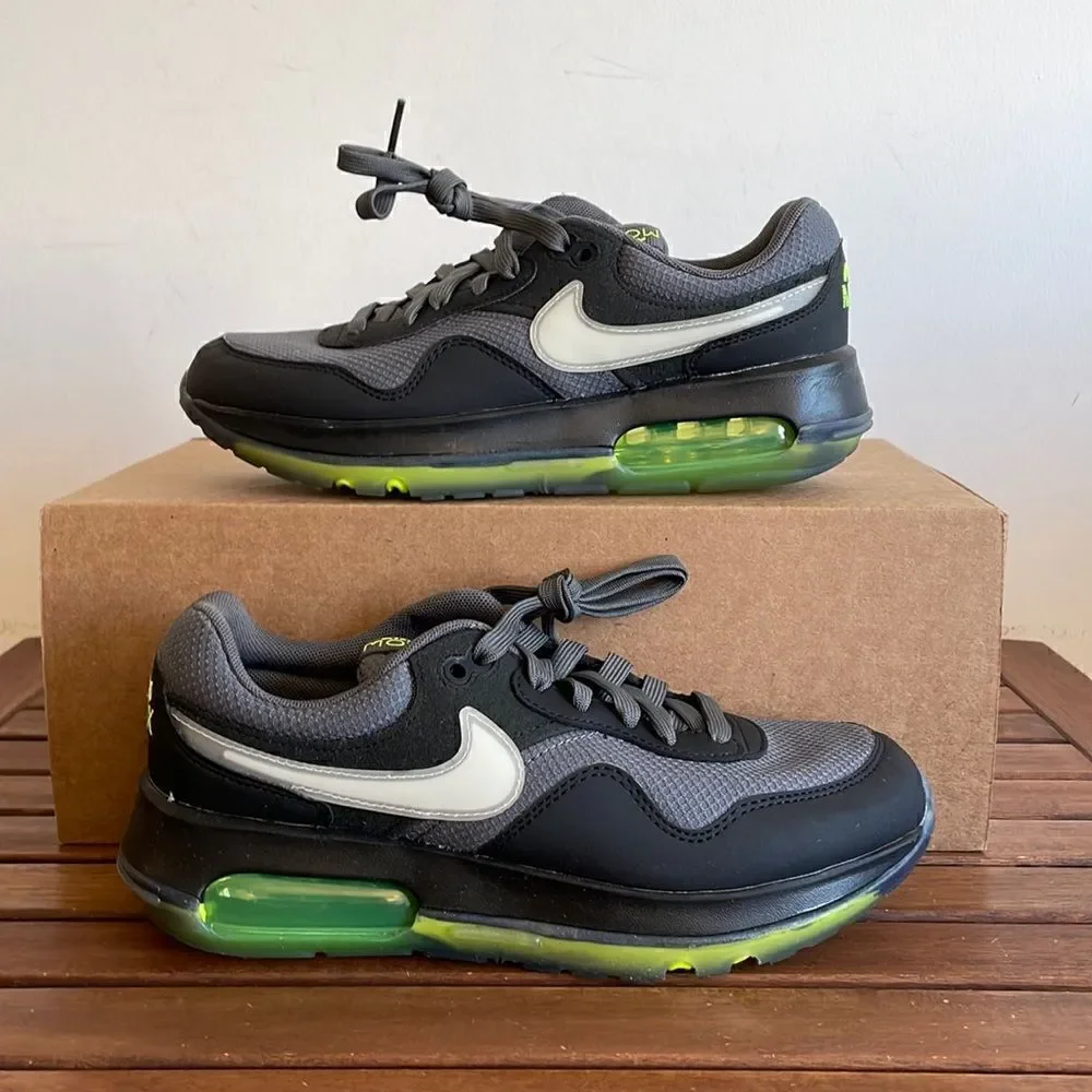Nike Air Max Motif NN(GS) Iron Grey Volt Kid Size 6Y(DZ5630-001)